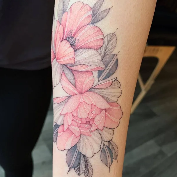 Graphic tattoo by Екатерина Nora Ink Алексеева in Los Angeles