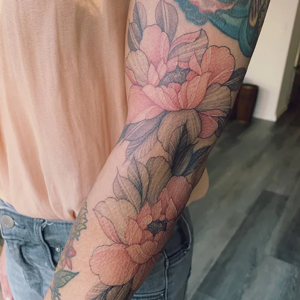 Graphic tattoo by Екатерина Nora Ink Алексеева in Los Angeles