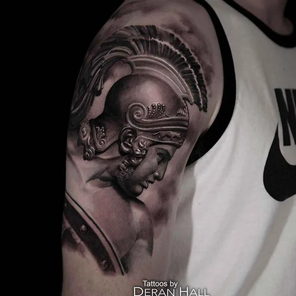 Реализм tattoo by Deran Hall