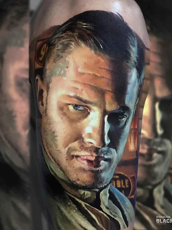 male color photorealism tattoo on forearm #10582 | Tattoo Artist Александр О'харин