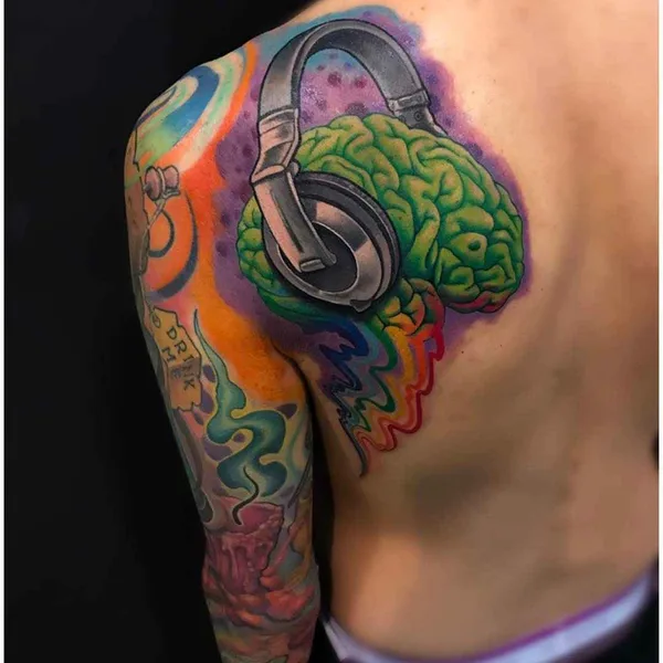 New School tattoo by Andrea (Antikorpo) Lanzi in Orzinuovi