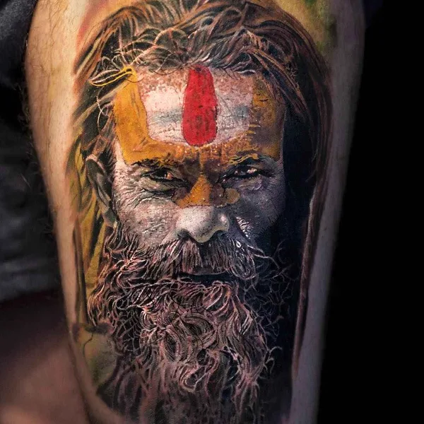 Авторская tattoo by Michael Taguet in Saint-Chamond