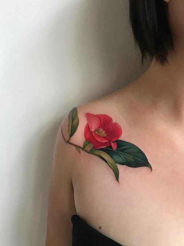 Акварель tattoo by Amanda Wachob in New York City