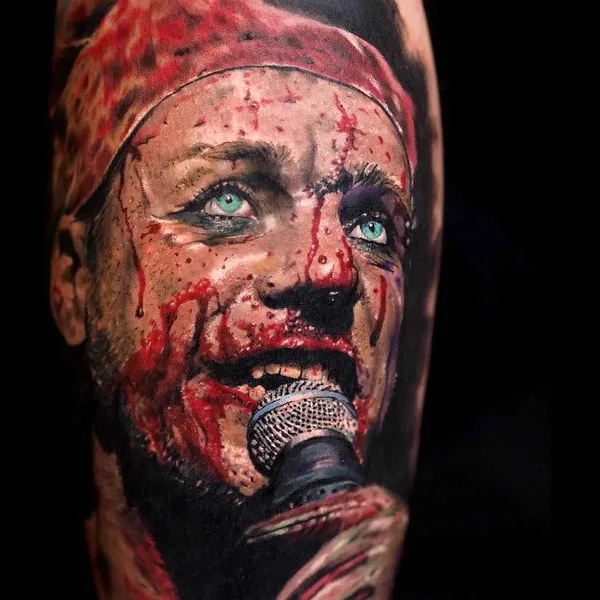 Авторская tattoo by Michael Taguet in Saint-Chamond