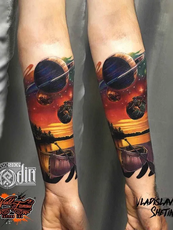 color realism tattoo on forearm #15779 | Tattoo Artist Vladislav Shetikov