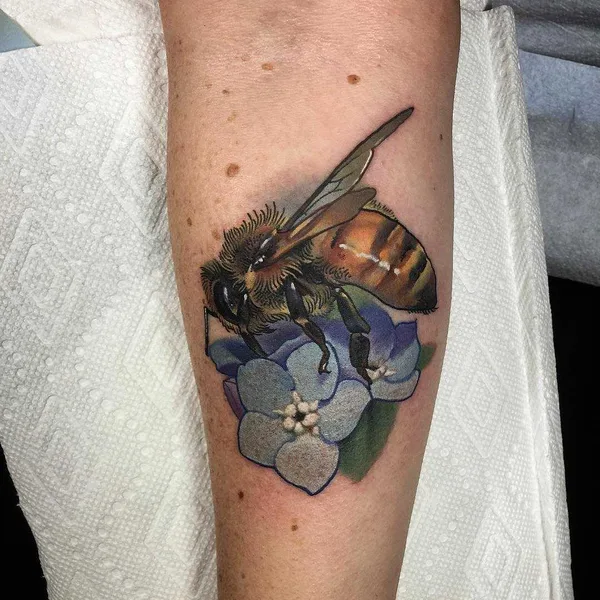 Author's Style tattoo by Олег Турянский in Moscow