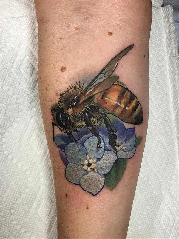 Author's Style tattoo by Олег Турянский in Moscow