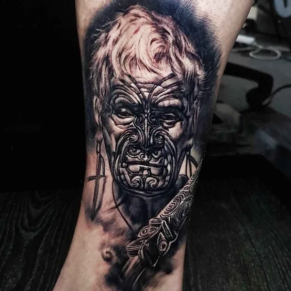Author's Style tattoo by Hokowhitu Sciascia in Melbourne