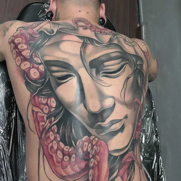 Нео традиционная tattoo by Gianpiero Cavaliere in Torino