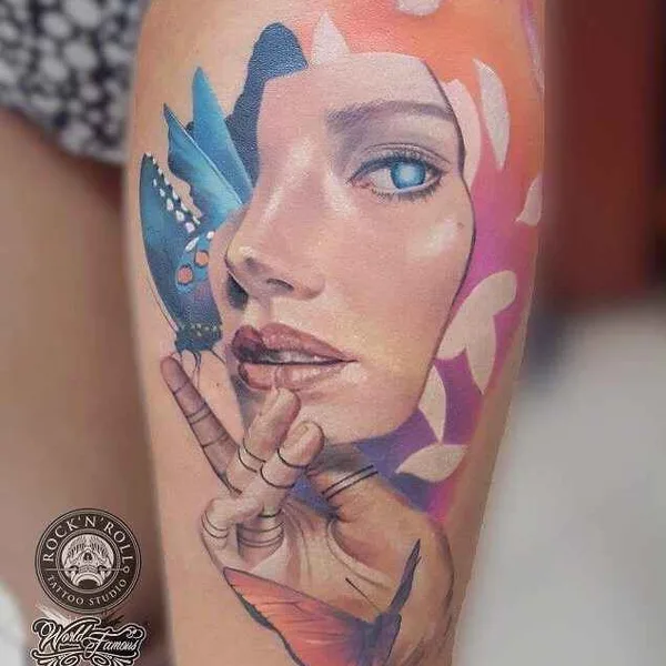 Realism tattoo by Дима Хоминский in Wrocław