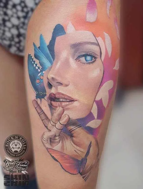 Realism tattoo by Дима Хоминский in Wrocław