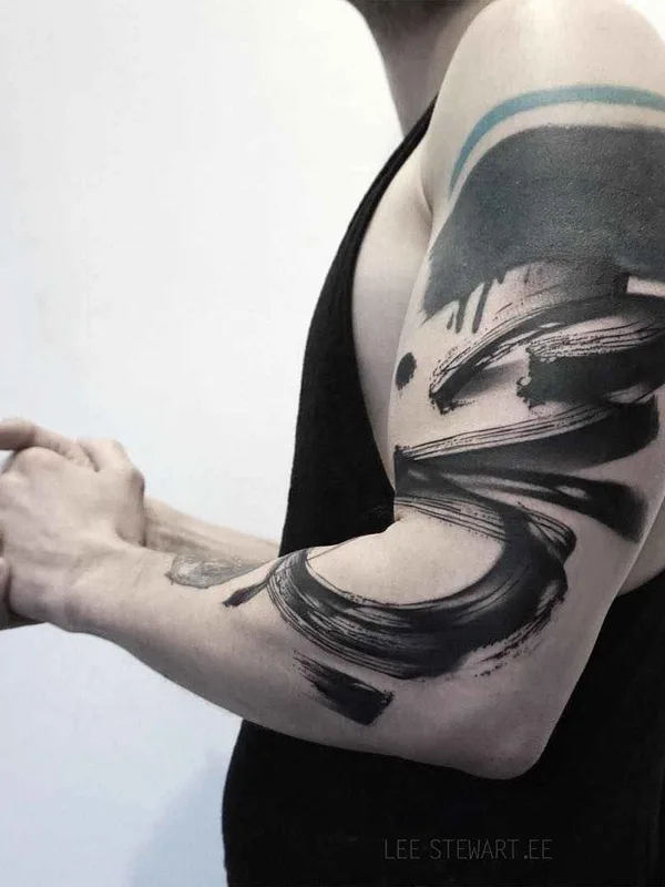 Author's Style tattoo by Lee Stewart in London