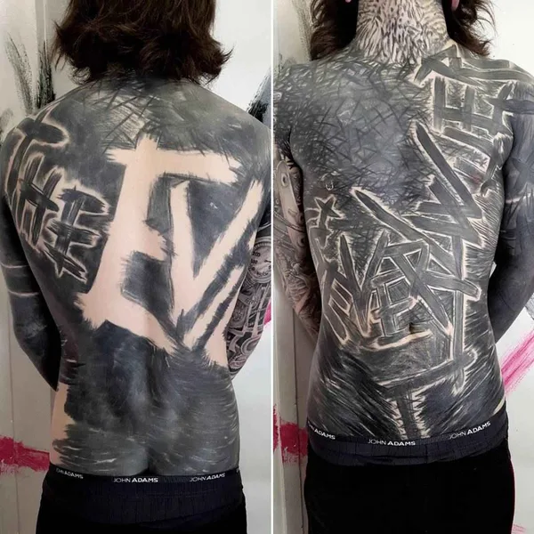 Sketch tattoo by Valerio Cancellier in Pavia