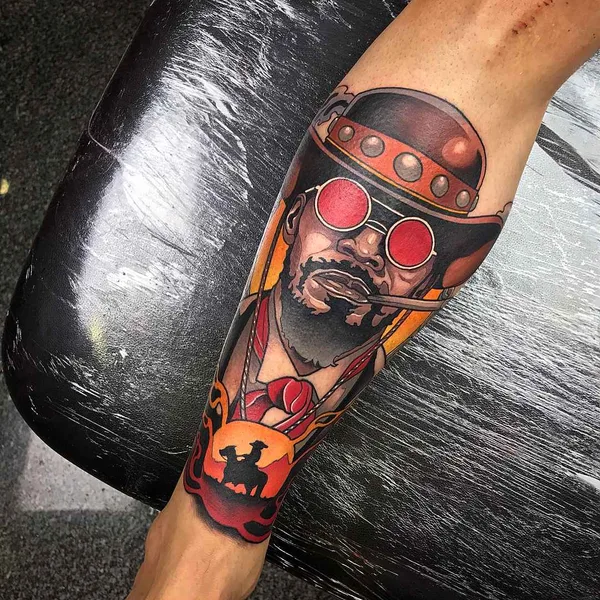 New School tattoo by Johnny Domus Mesquita in Viseu