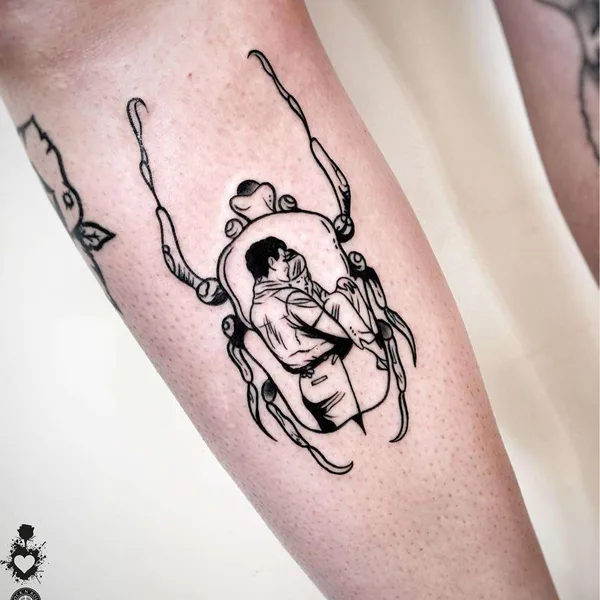 Author's Style tattoo by Ufo Tattoo in Kraków