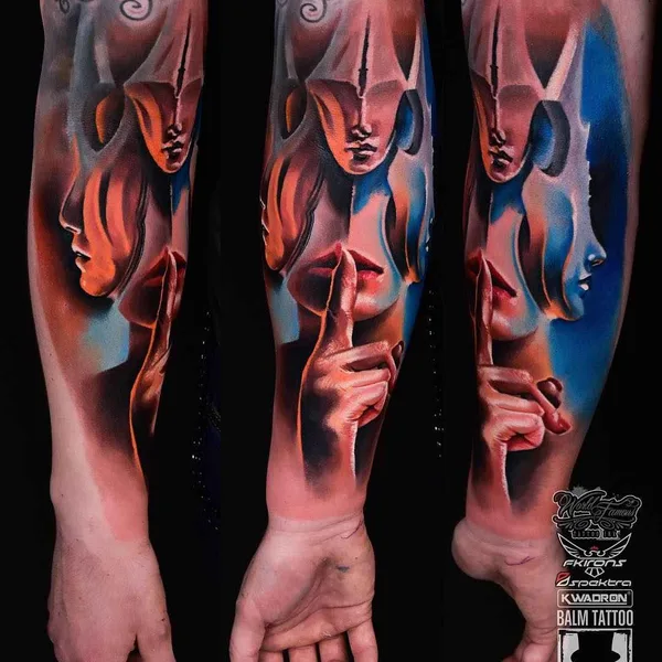 Realism tattoo by Tomasz TOFI Torfinski