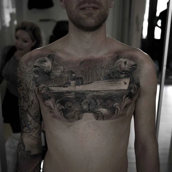Авторская tattoo by Nikki Norberg in Göteborg