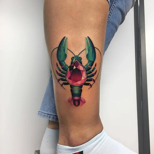 Watercolor tattoo by Наталья Сажина in Moscow