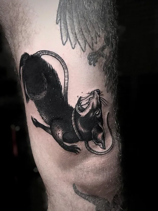 black blackwork Tatuagem em forearm #47891 | Tatuador Вероника Златогорская