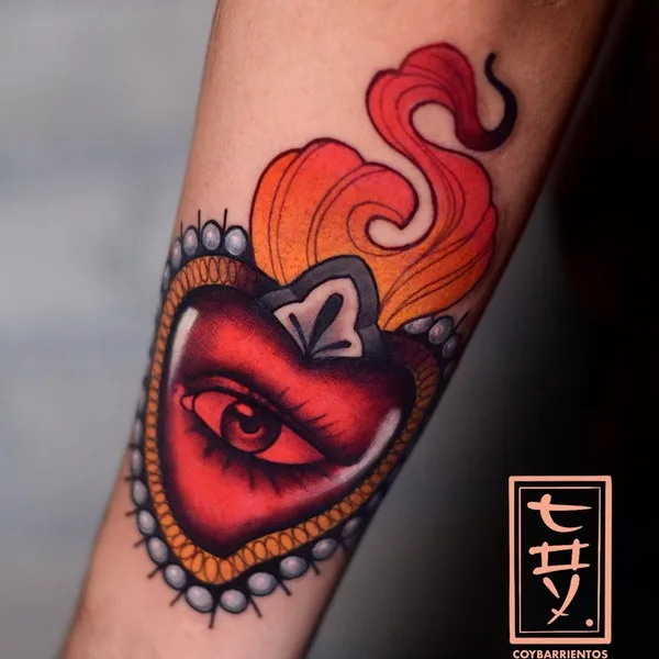 Neo Traditional tattoo by Coy Barrientos