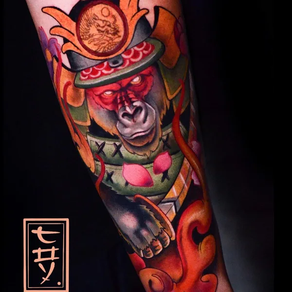 Neo Traditional tattoo by Coy Barrientos