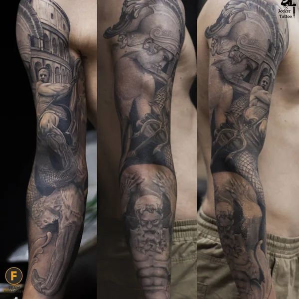 Realism tattoo by Evgen Jocker in Saint Petersburg