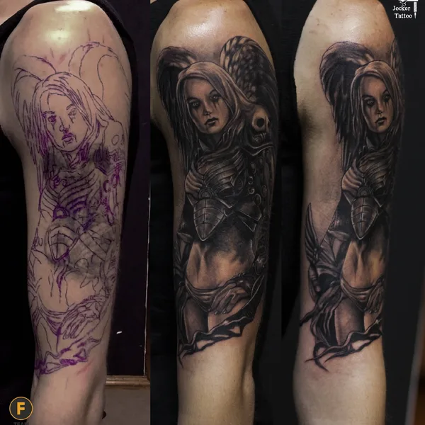 Realism tattoo by Evgen Jocker in Saint Petersburg