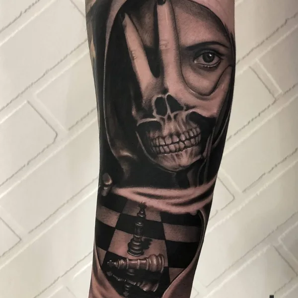 Realism tattoo by Evgen Jocker in Saint Petersburg