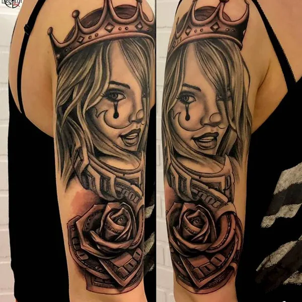 Realism tattoo by Evgen Jocker in Saint Petersburg