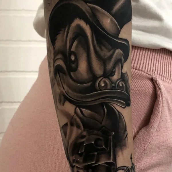 Realism tattoo by Evgen Jocker in Saint Petersburg
