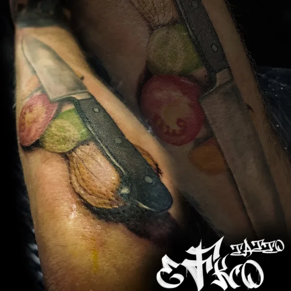 Нью Скул tattoo by Ink_eFko in Olten
