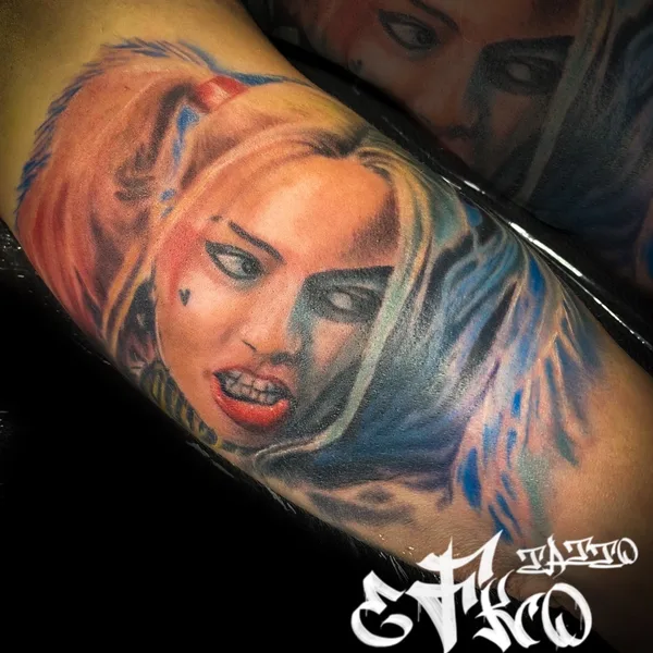 Нью Скул tattoo by Ink_eFko in Olten