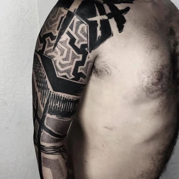 Author's Style tattoo by Byron