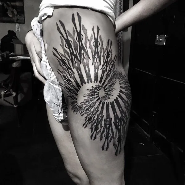 Author's Style tattoo by Byron