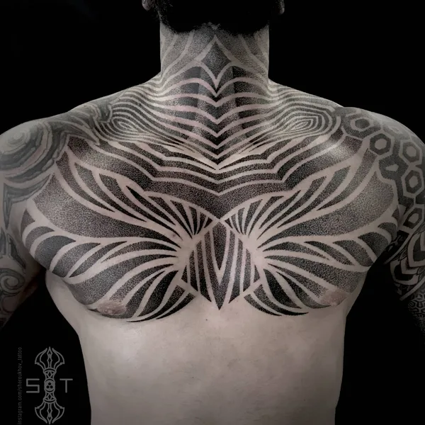 Dotwork tattoo by Никита Шероухов in Moscow