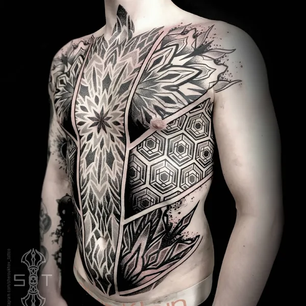 Dotwork tattoo by Никита Шероухов in Moscow