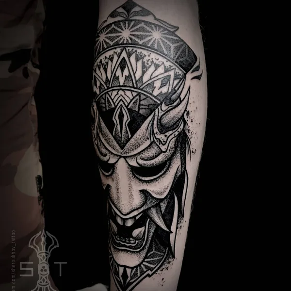 Dotwork tattoo by Никита Шероухов in Moscow