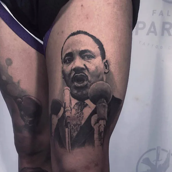 Realism tattoo by Jose Legion Avegno