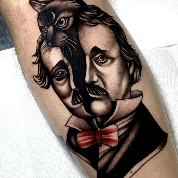 Watercolor tattoo by Daniil Taboo