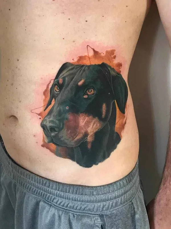 color realism Tatuaggio su stomach #12344 | Tatuatore Rafal Makarow