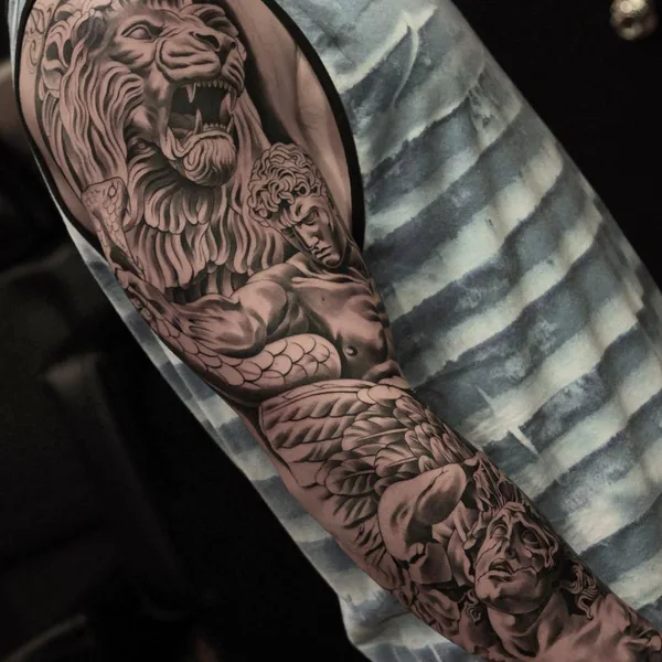 Author's Style tattoo by Jun Cha in Los Angeles
