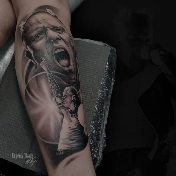 Black & Grey tattoo by Евгений Ткач in Муром