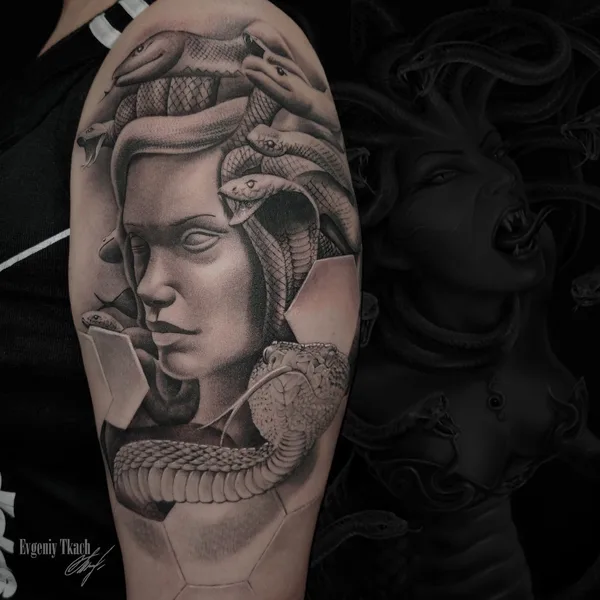 Black & Grey tattoo by Евгений Ткач in Муром