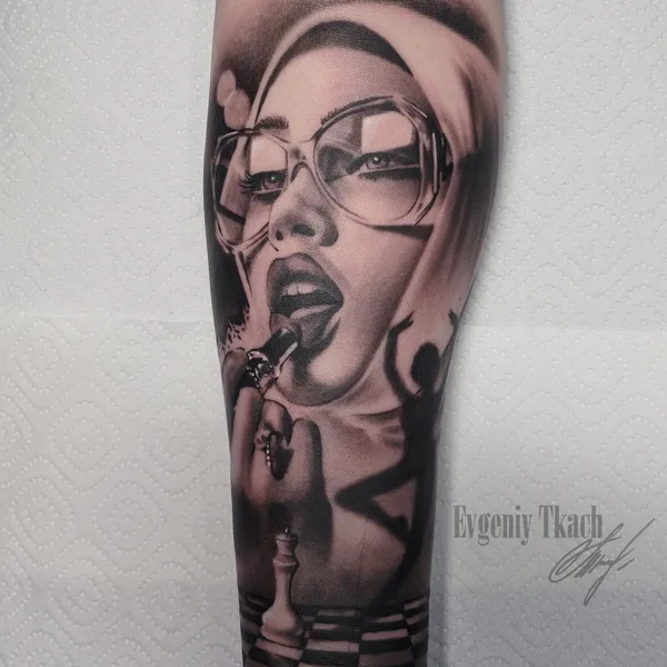 Black & Grey tattoo by Евгений Ткач in Муром