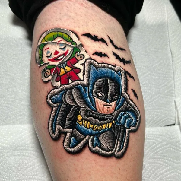 patch tattoo by Vinícius Moschen
