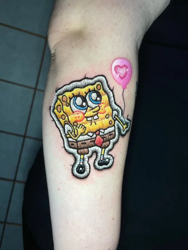 color cartoon Tatuagem em forearm #68363 | Tatuador Vinícius Moschen