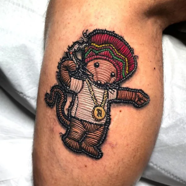 patch tattoo by Rich McCann