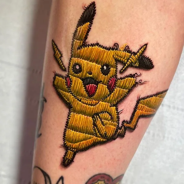 patch tattoo by Rich McCann