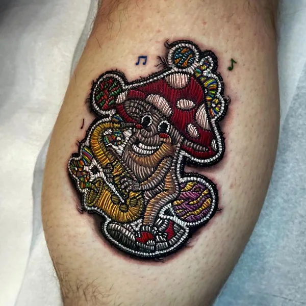 patch tattoo by Rich McCann