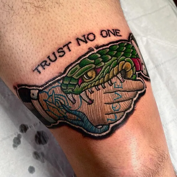 patch tattoo by Rich McCann